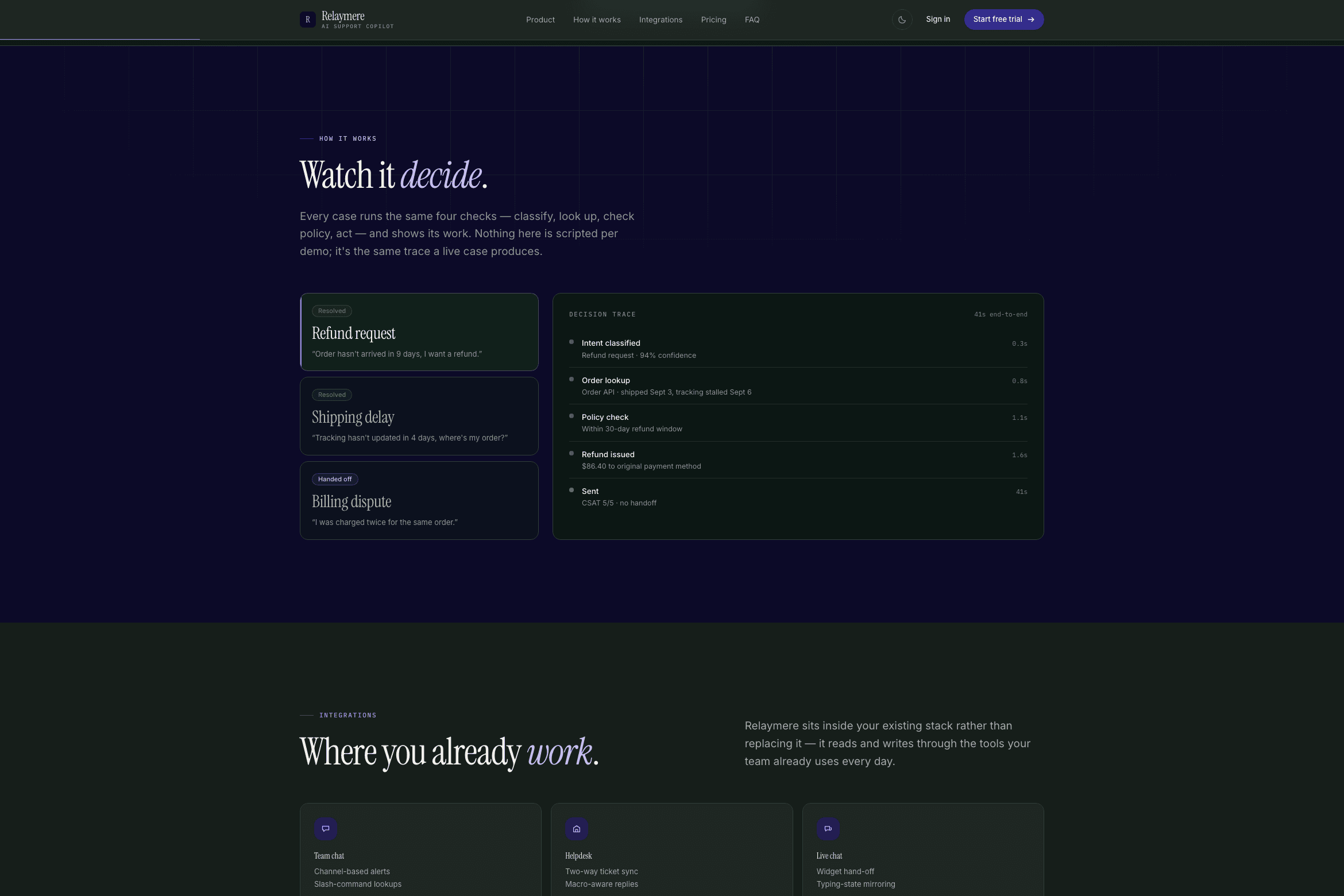 AI Support Copilot template preview 03