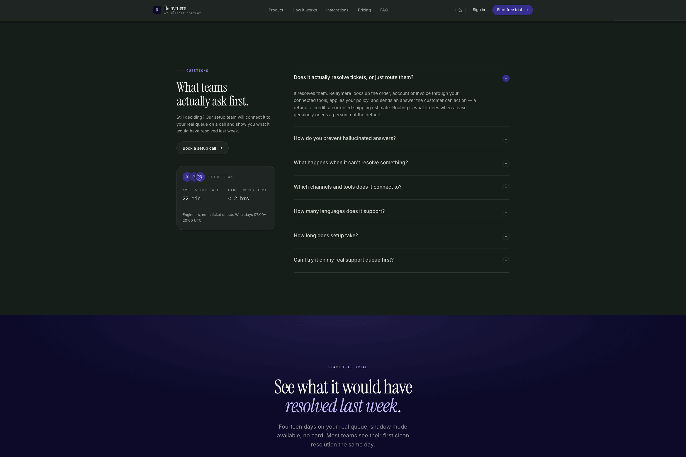 AI Support Copilot template preview 08