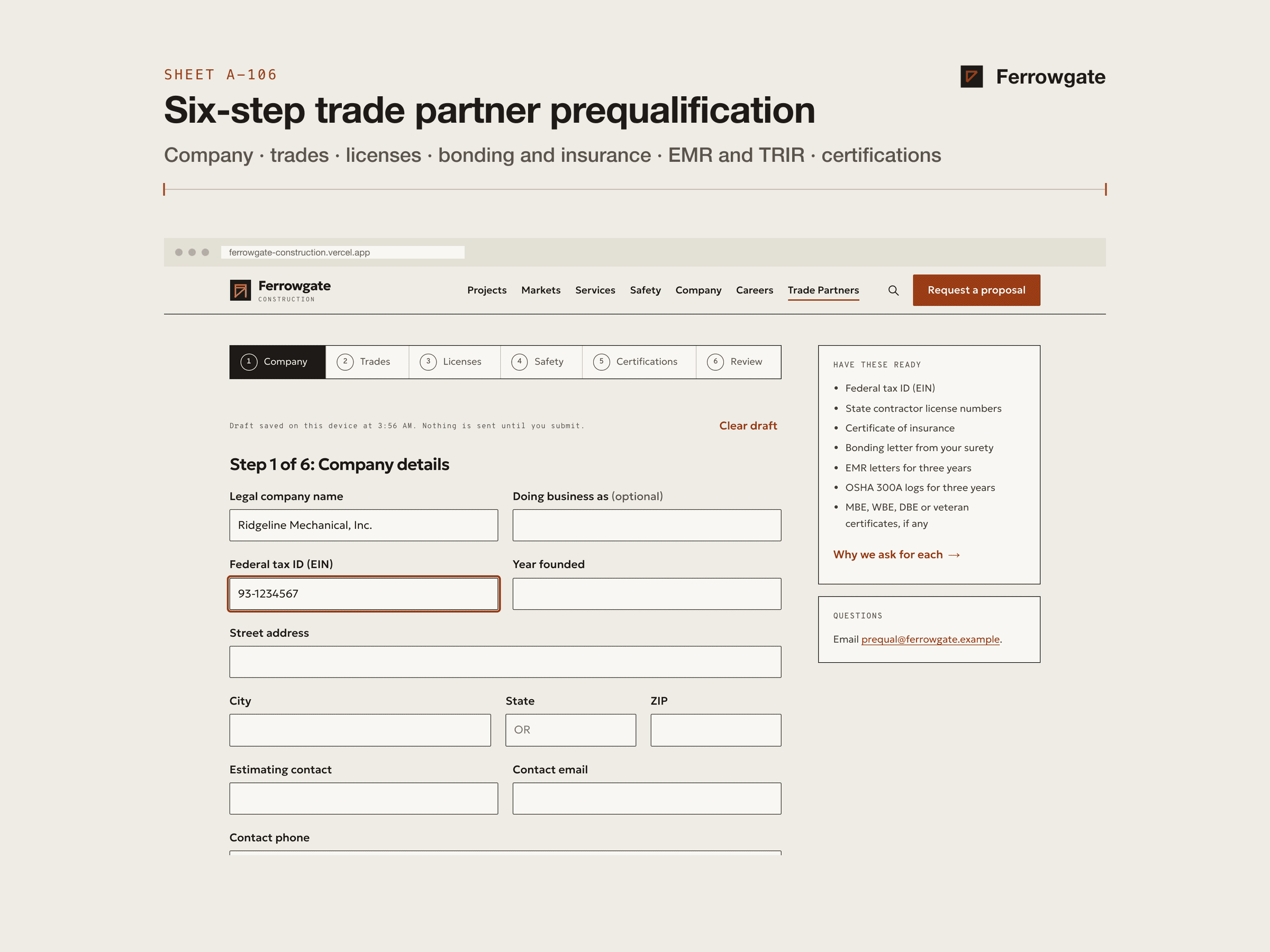 Ferrowgate template preview 07