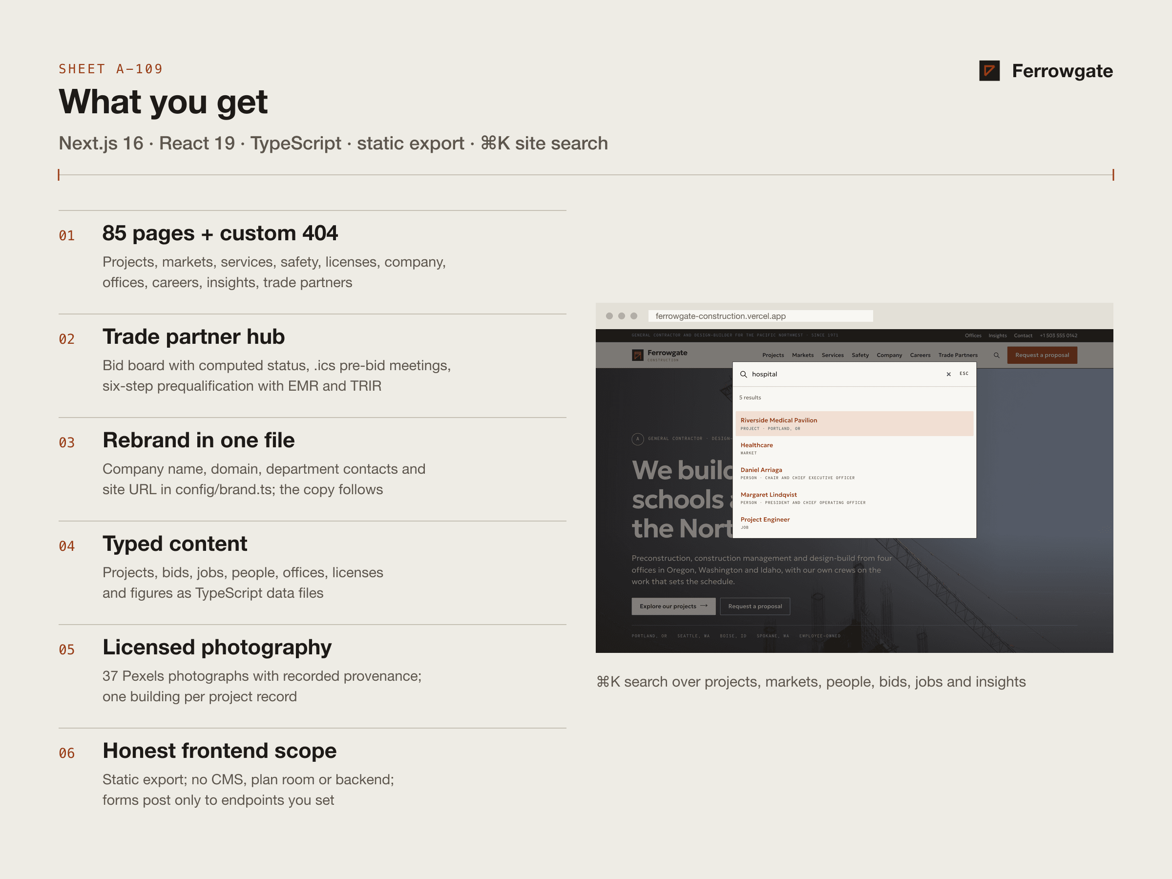 Ferrowgate template preview 10