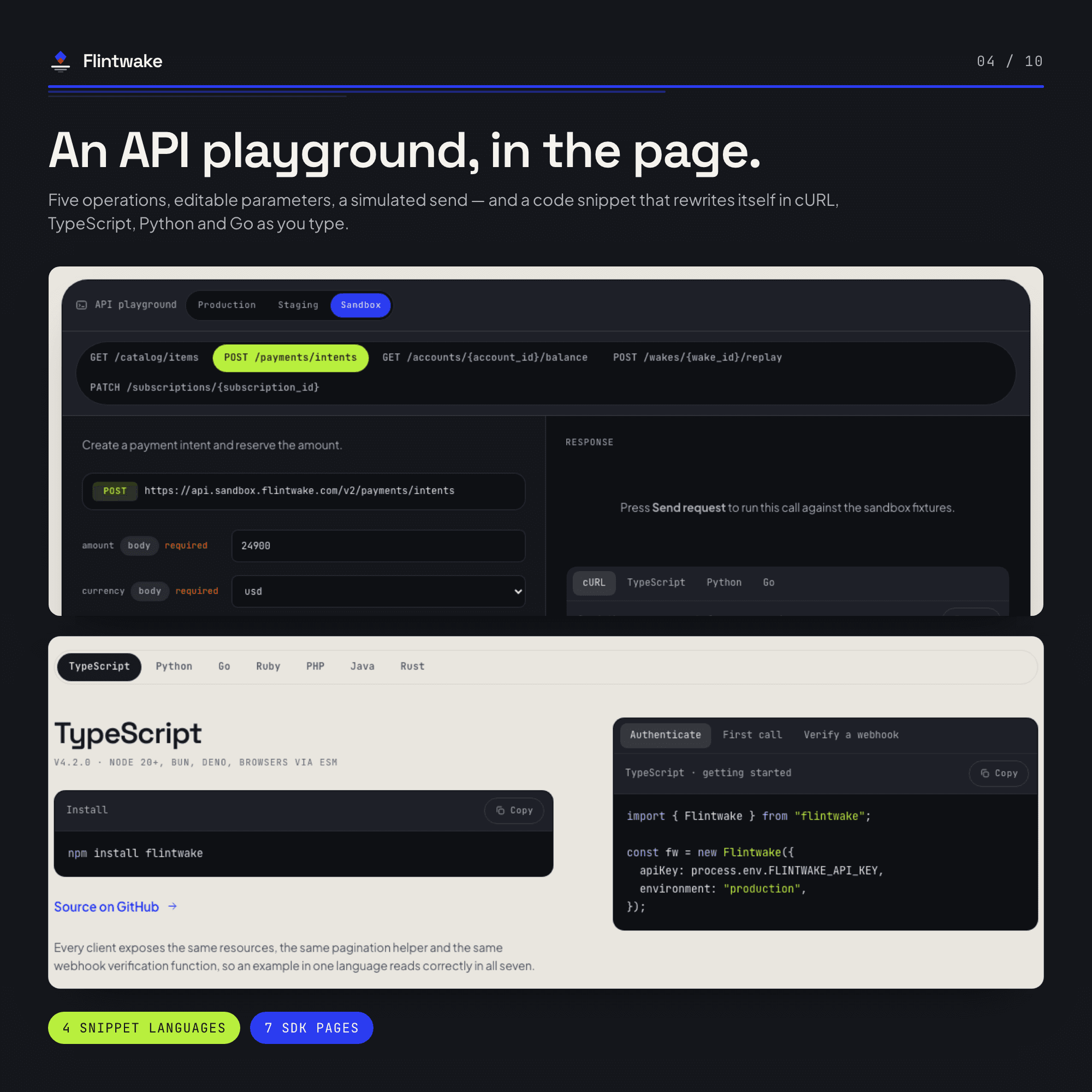 Flintwake template preview 04