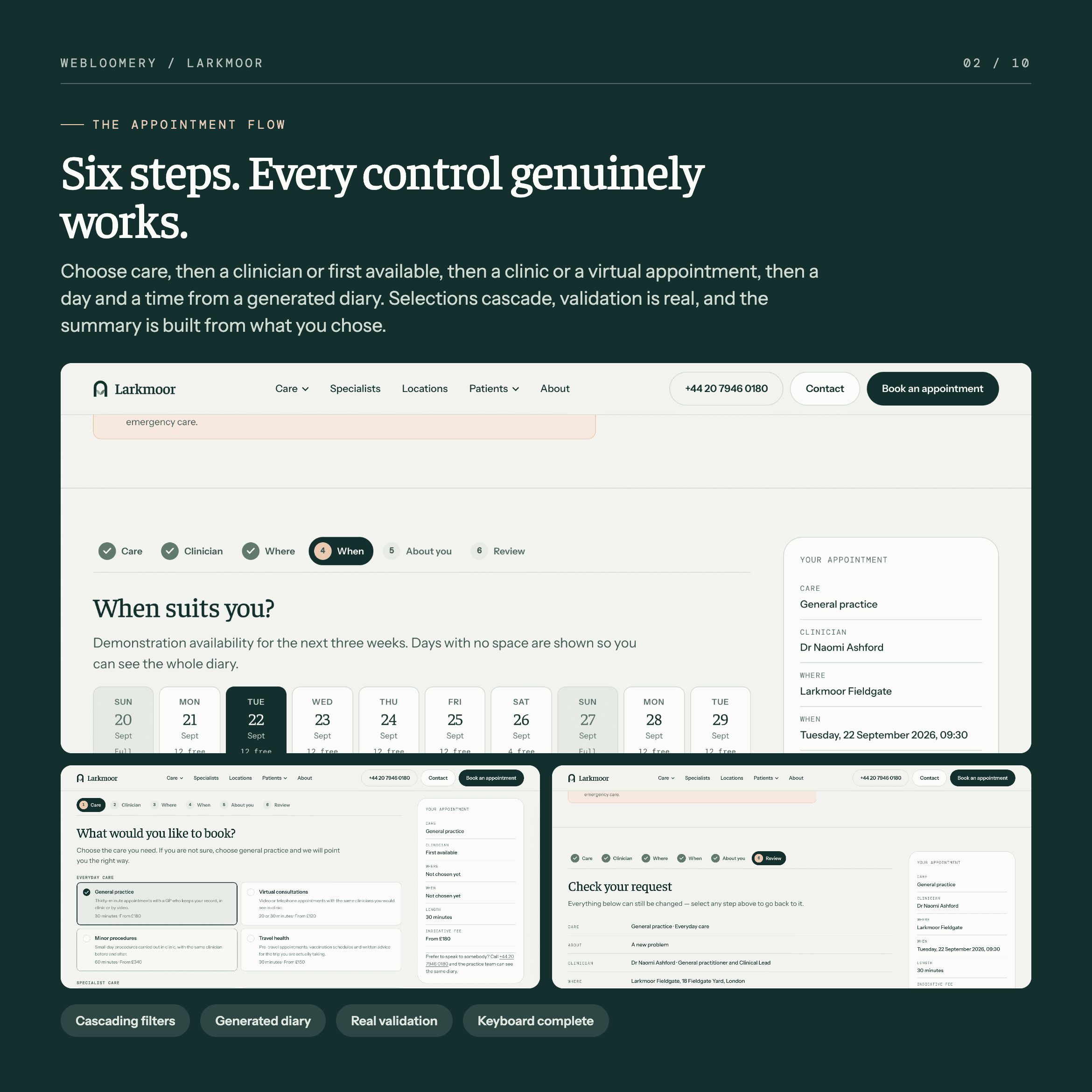 Larkmoor template preview 02
