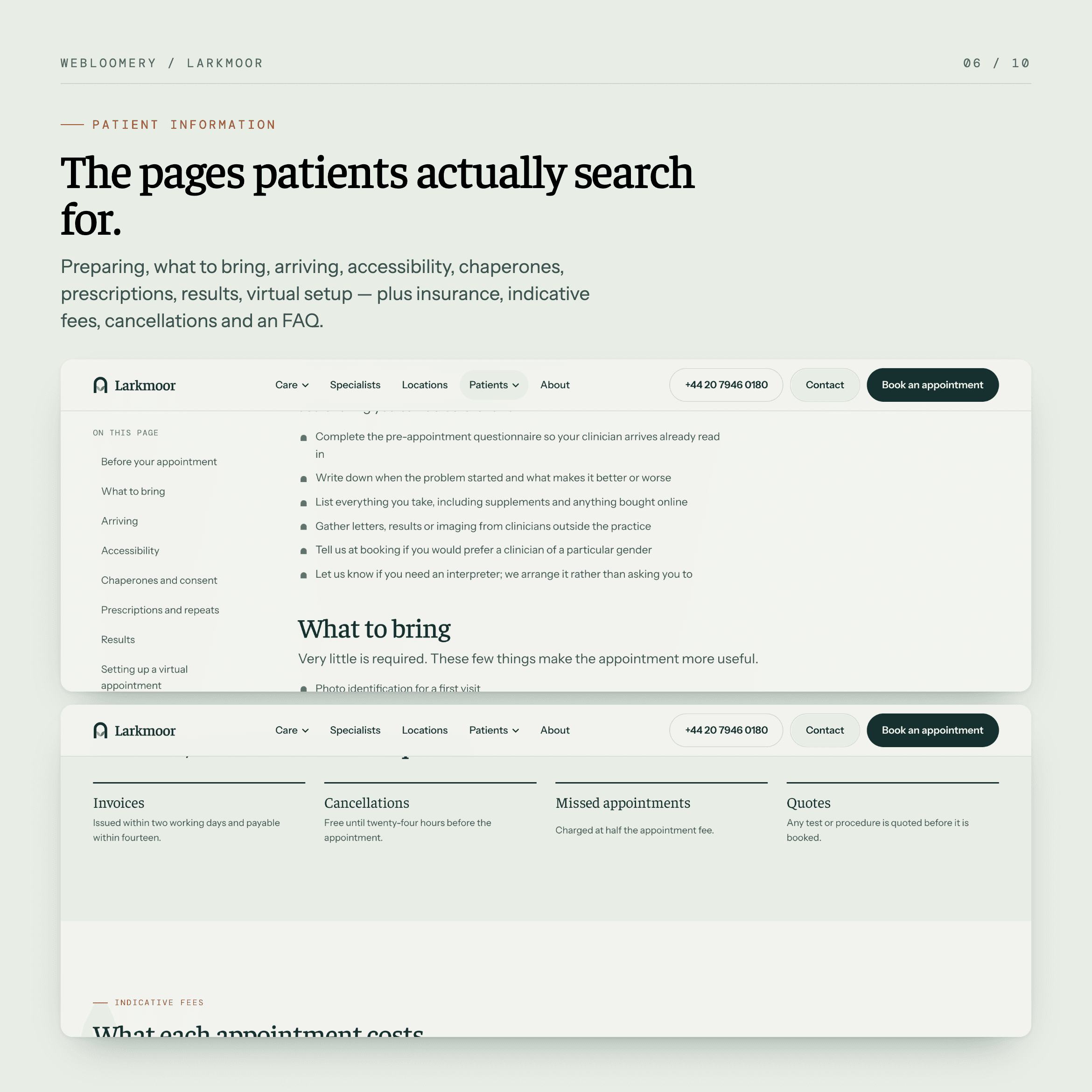 Larkmoor template preview 06