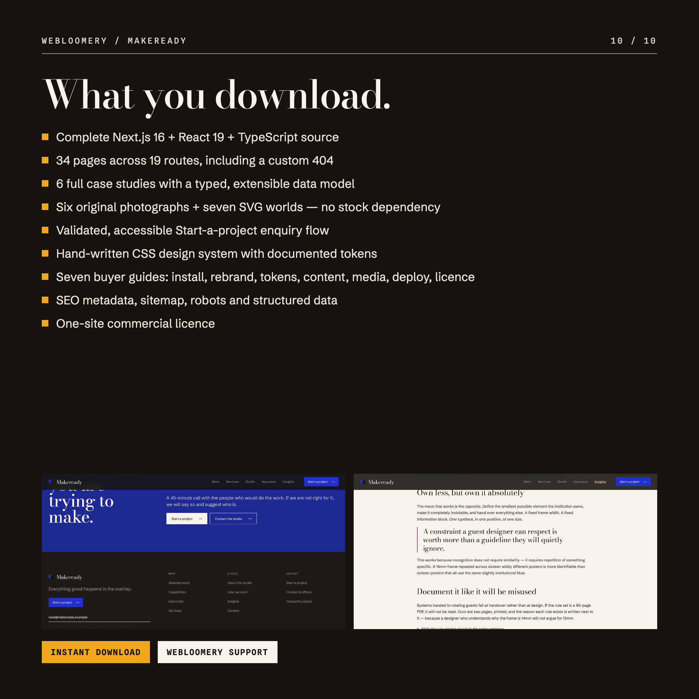 Makeready template preview 10