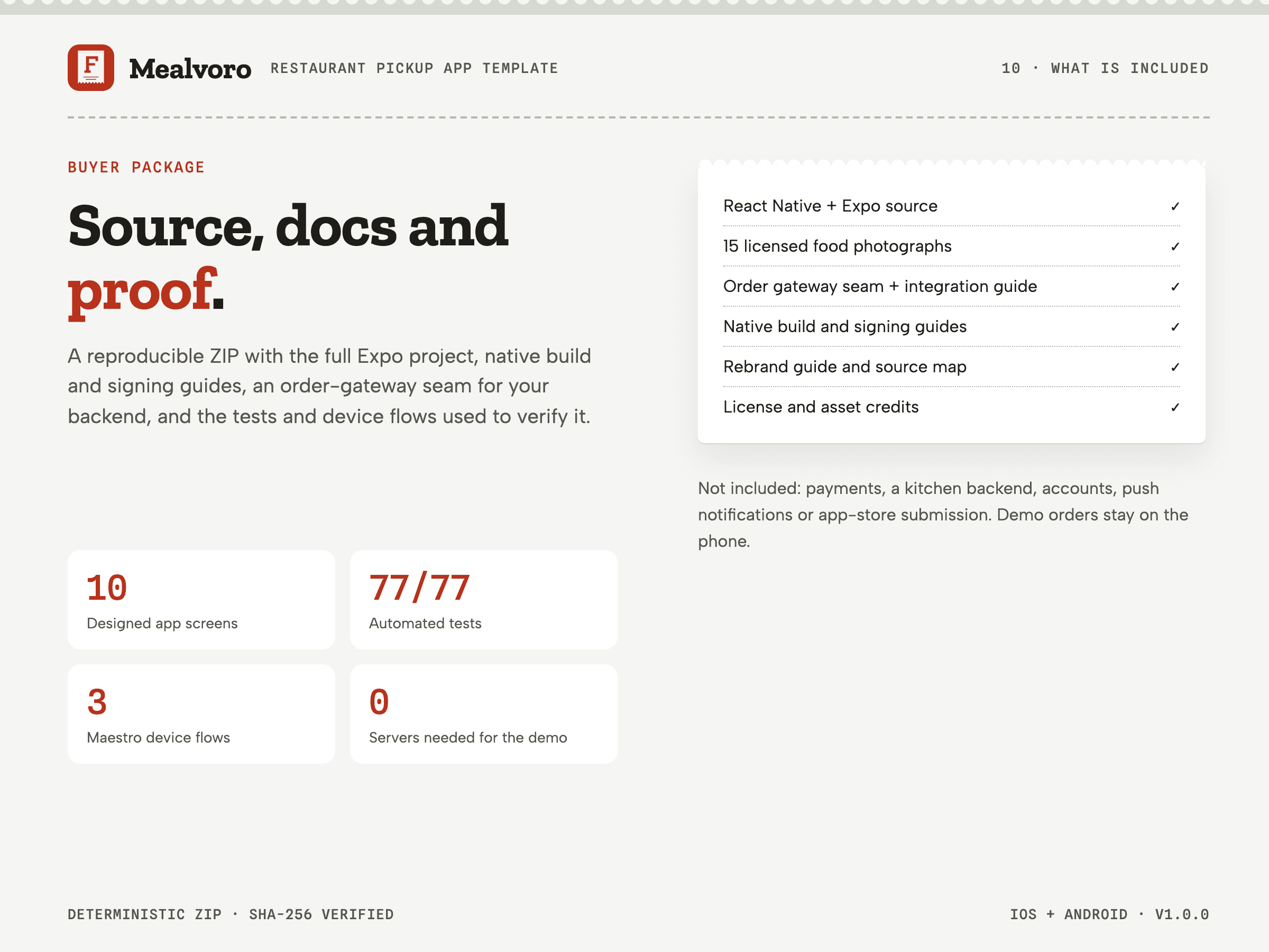 Mealvoro template preview 10