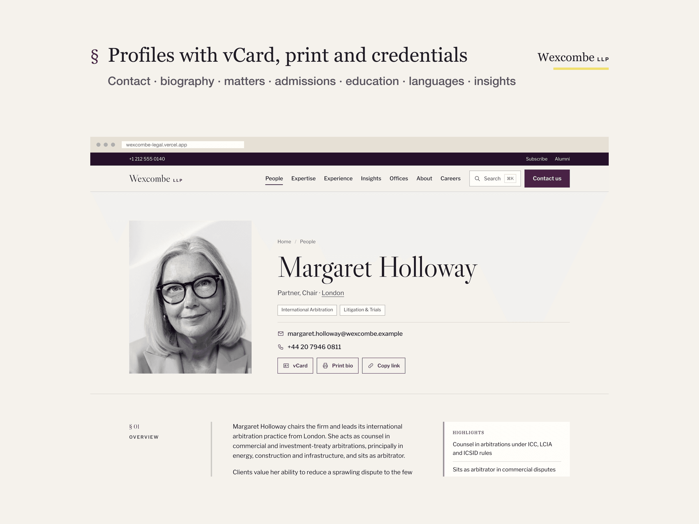 Wexcombe template preview 04