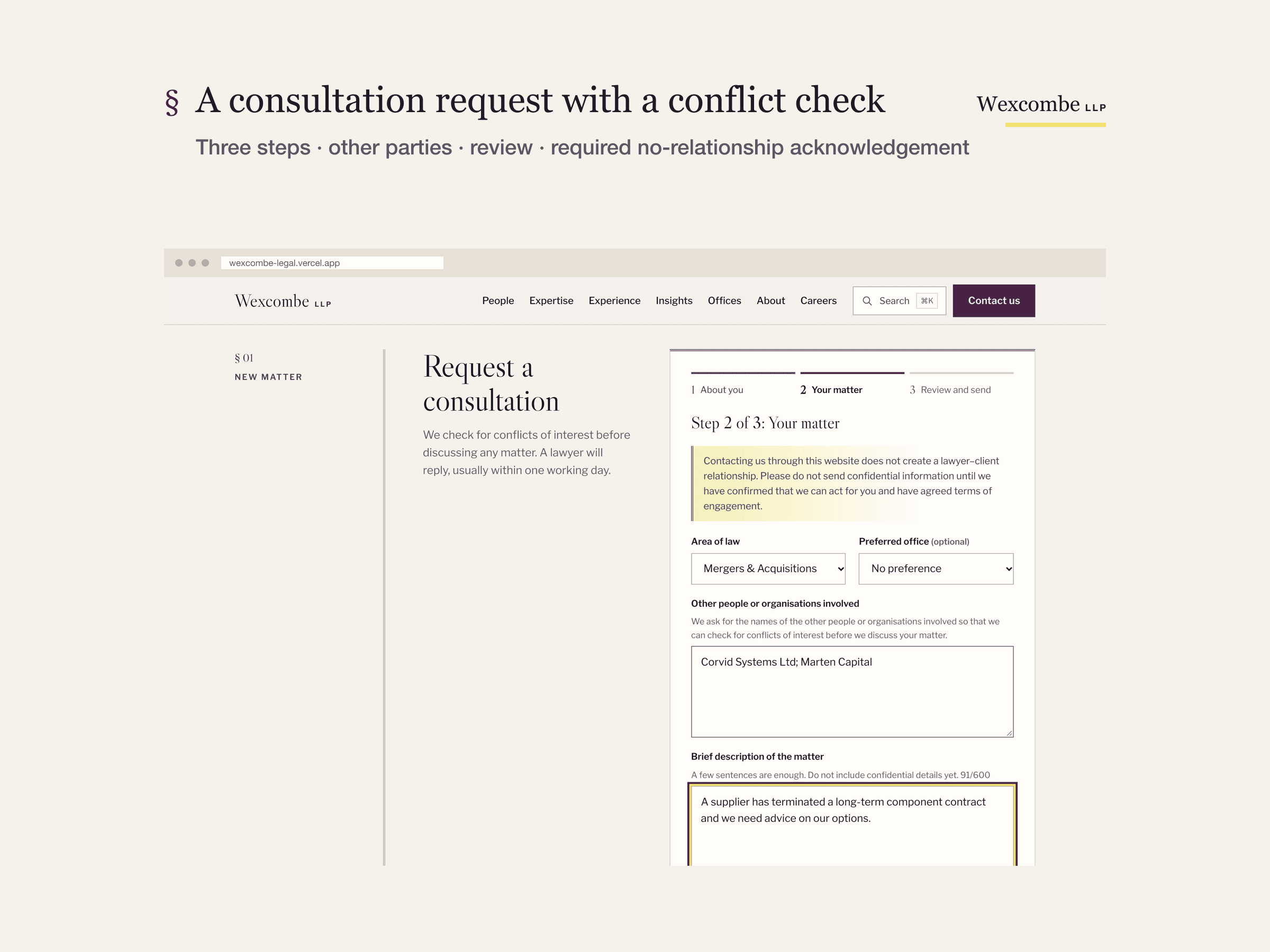Wexcombe template preview 08