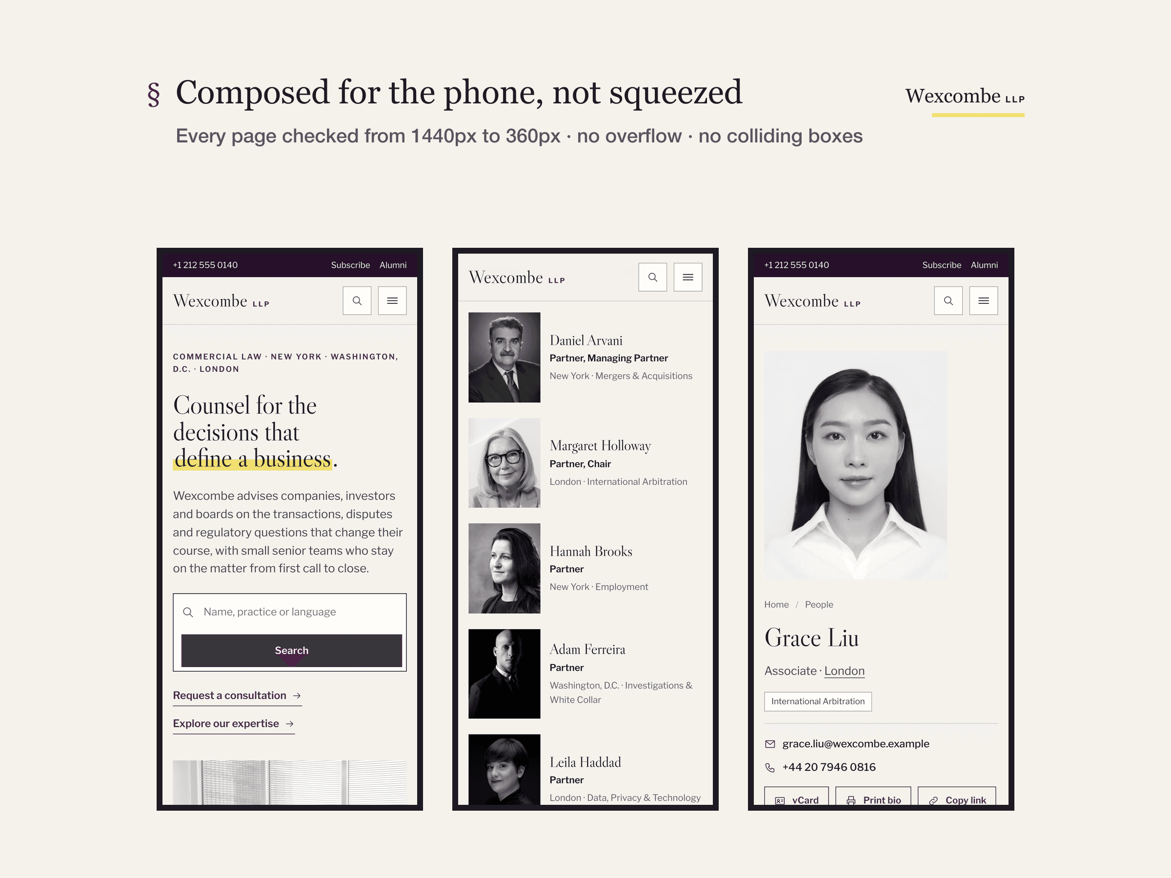 Wexcombe template preview 09